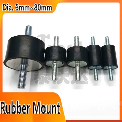 Rubber mount dia - 6mm-80mm, anti