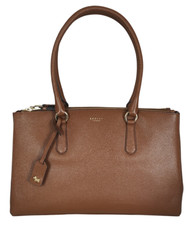 Radley Bag Tan Brown Large Zip