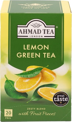 Ahmad tea green - tea, lemon