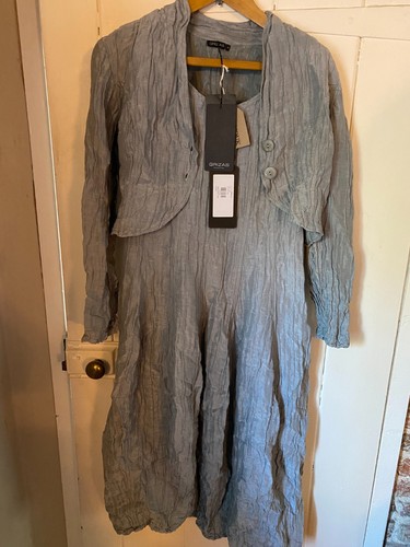 Grizas silk linen dress - dress, and