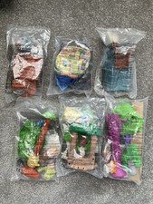 Mcdonalds Disney Snow White And Dwarfs Happy Meal Toys X 6 Figures MIPS New