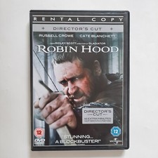Robin Hood DVD 2010, Director's Cut, Russell Crowe, Ridley Scott, Region 2, 4, 5