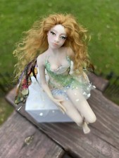 OOAK Sitting Fairy Polymer