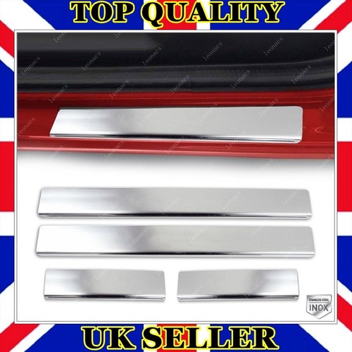 Chrome door sill protector - chrome, 4