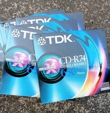 TDK CD-R74 8 X new, sealed cd