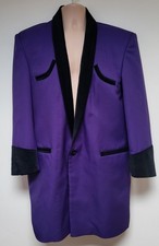 Teddy Boy Purple Drape Jacket-