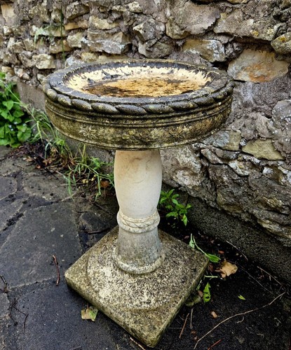 Decorative bird bath - decorative,