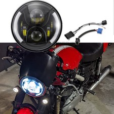 7" LED Round Headlight DRL Motorcycle For Triumph Thruxton 900 1200 TFC RS Specs