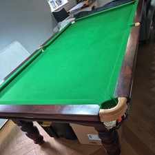 oak snooker table full sized
