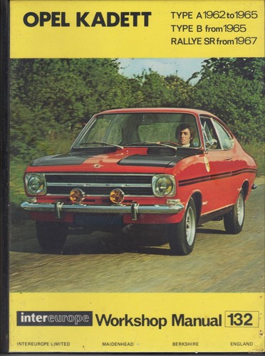 Opel kadett 1 rallye - a,b,1.0,1.1,