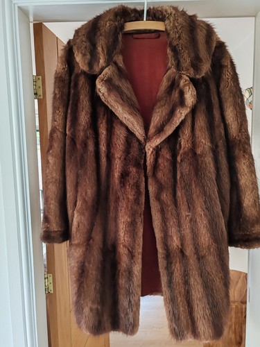 Vintage musquash mink - fur, coat