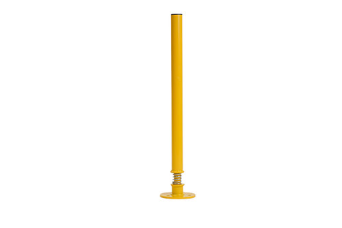 Spring back security bollard - back,