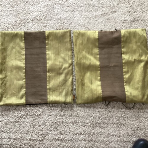 Pair thai silk - pair, cushion