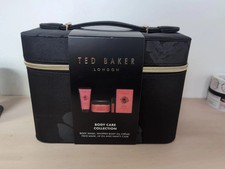 Ted Baker Body Care Collection Peony & Camellia Vanity Case 4 Piece Set Sealed