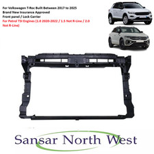 For VW Volkswagen T-Roc  Front Panel Lock Carrier Slam Panel 2017 to 2025