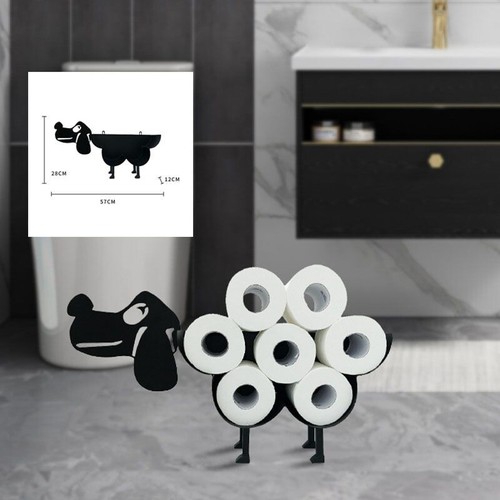 Cute paper roll holder - paper, animal
