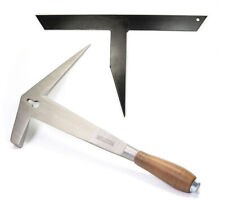 Slate hammer right bundle with hood bridge straight hammer slate roofer