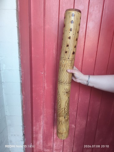 Hand carved bamboo - bamboo, rainstick