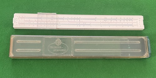 Vintage slide rule faber - by,