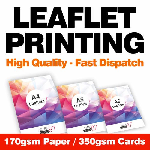 Full colour leaflets - full,