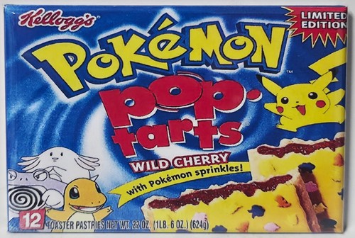 Pokemon pop tarts - pop, 2"x3"