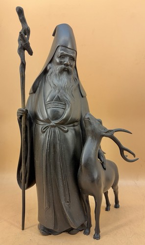Japanese meiji signed bronze - japanese,