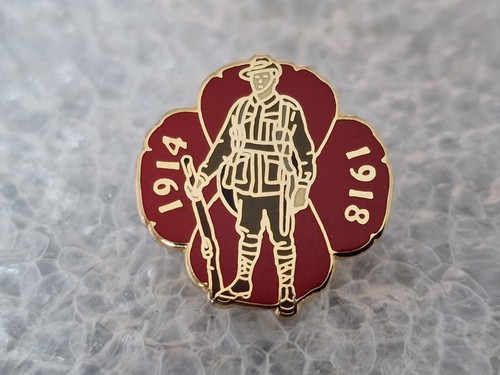 Empire poppy 1914 1918 badge - empire,