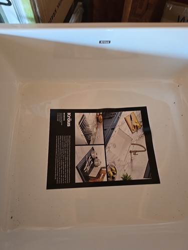 Kraus pintura undermount - kraus, 21”