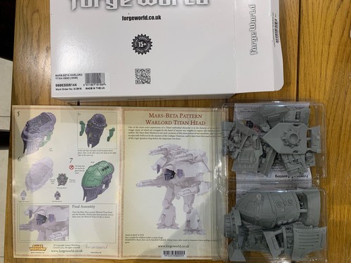 Mars beta warlord titan - warlord, head