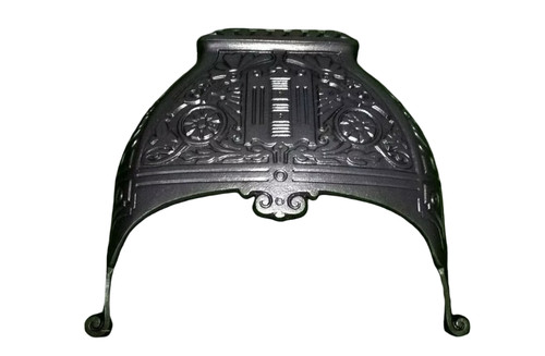 Cast iron fireplace hood - cast,