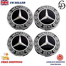 4x Mercedes Black Alloy Wheel