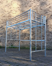 Metal Loft Bed Space-saving