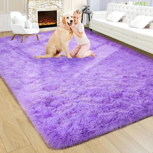 Fluffy rugs large shaggy - fluffy,