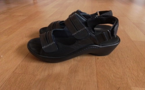Wolky navy sandals - wolky, uk