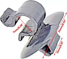 FIT FORD BONNET STAY HOLDER RETAINER SUPPORT ARM STRUT ROD HOOK CLIPS