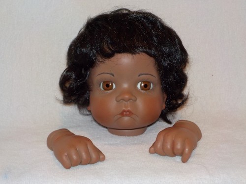 Finished doll making kit black - finished,