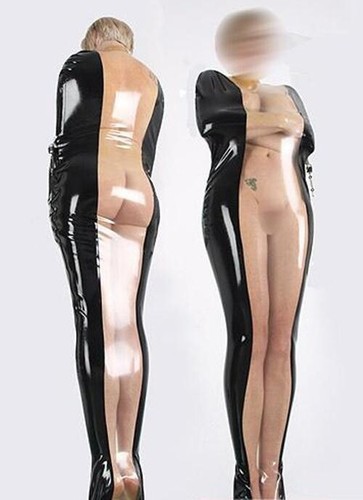 Latex catsuit gummi rubber - latex,