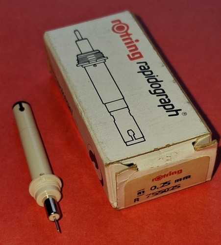 Rotring rapidograph 25mm - rotring,