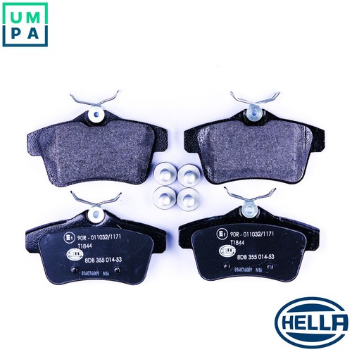Brake pad set disc - pad,