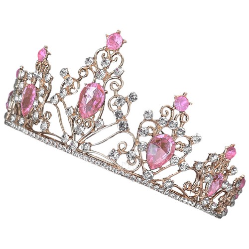 Pink rhinestone bridal - pink,