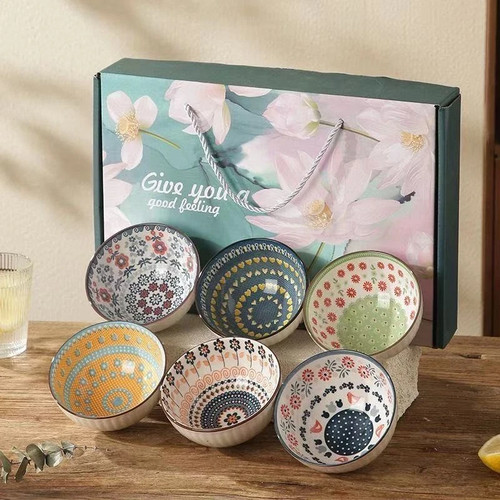 Set bowls dessert serving - set, 4