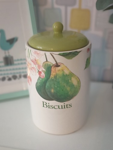 Arthur wood large biscuit jar - wood,