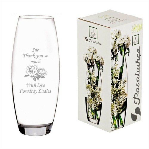 Personalised engraved glass