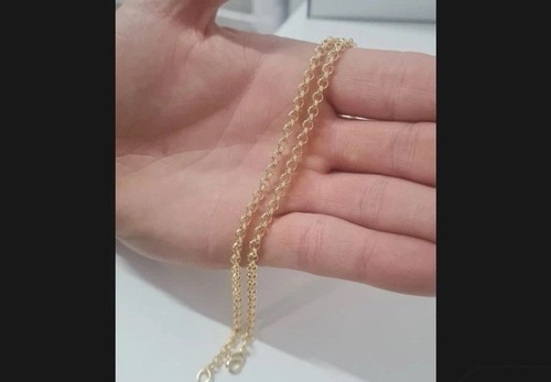 Belcher chain 9ct marked - belcher,
