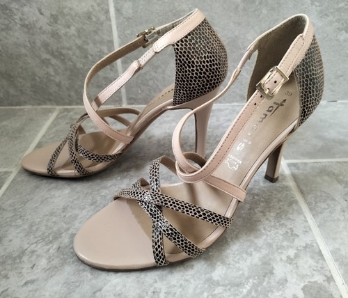 Tamaris leather strappy - tamaris,