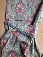 vintage 1980s chintz curtains