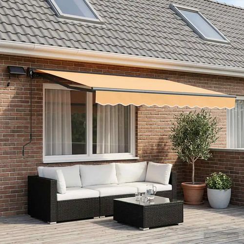 Manual awning frame with - manual,
