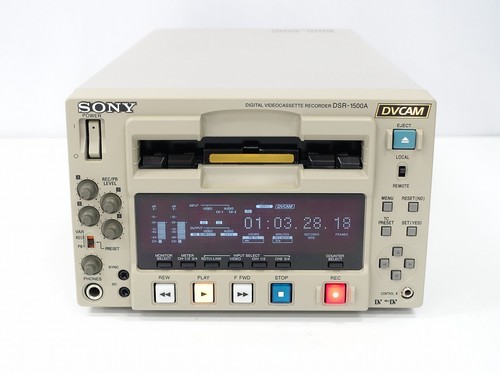 Sony dsr 1500a dvcam recorder - sony, dsr-1500a