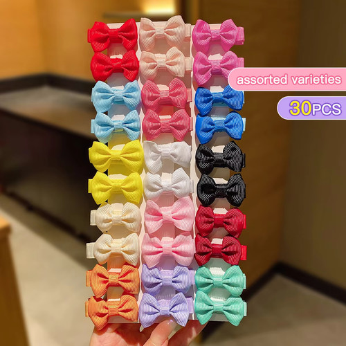 30pcs girls bow - girls, hair
