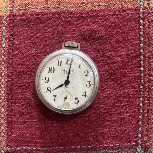 Vintage westclox scotty pocket - vintage,